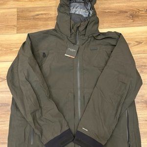 Filson Skagit Waterproof Rain Jacket XXL/ Peat